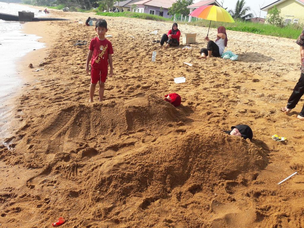 D'Pantai Homestay Kuala Sg. Baru 말라카 외부 사진