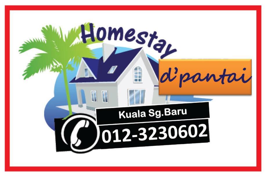 D'Pantai Homestay Kuala Sg. Baru 말라카 외부 사진
